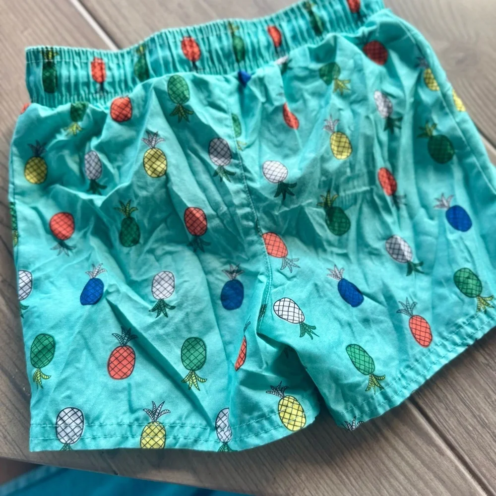 Cat & Jack l Pineapple Print Swim Shorts l Boy’s  Size : 2T